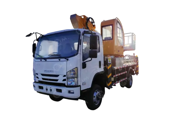 Автовышка Qingling на шасси ISUZU 4Х4 дв 139kw высота подъёма 30м