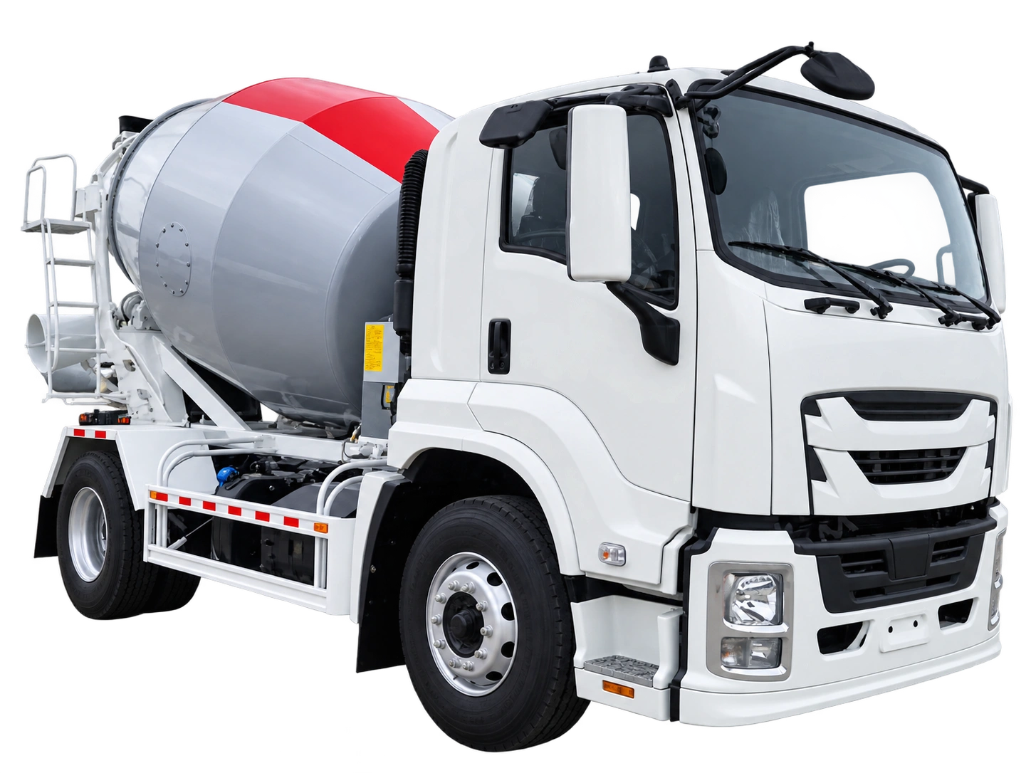 Автобетоносмеситель на шасси ISUZU 4х2 дв 279kw бочка 7 m³