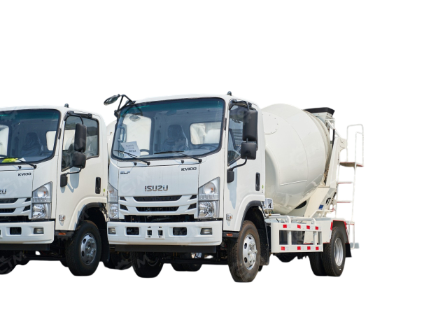 Автобетоносмеситель на шасси ISUZU 4х2 дв 101кВт бочка 3м³