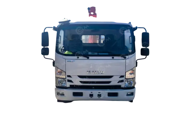 Бортовой грузовик ISUZU 4x2 дв 139kw гп 5 тонн с кму UNIC URV374K гп 3,2т, 4 секции, стрела 9,8м кузов 4800х2400х550 алюминиевые борта 
