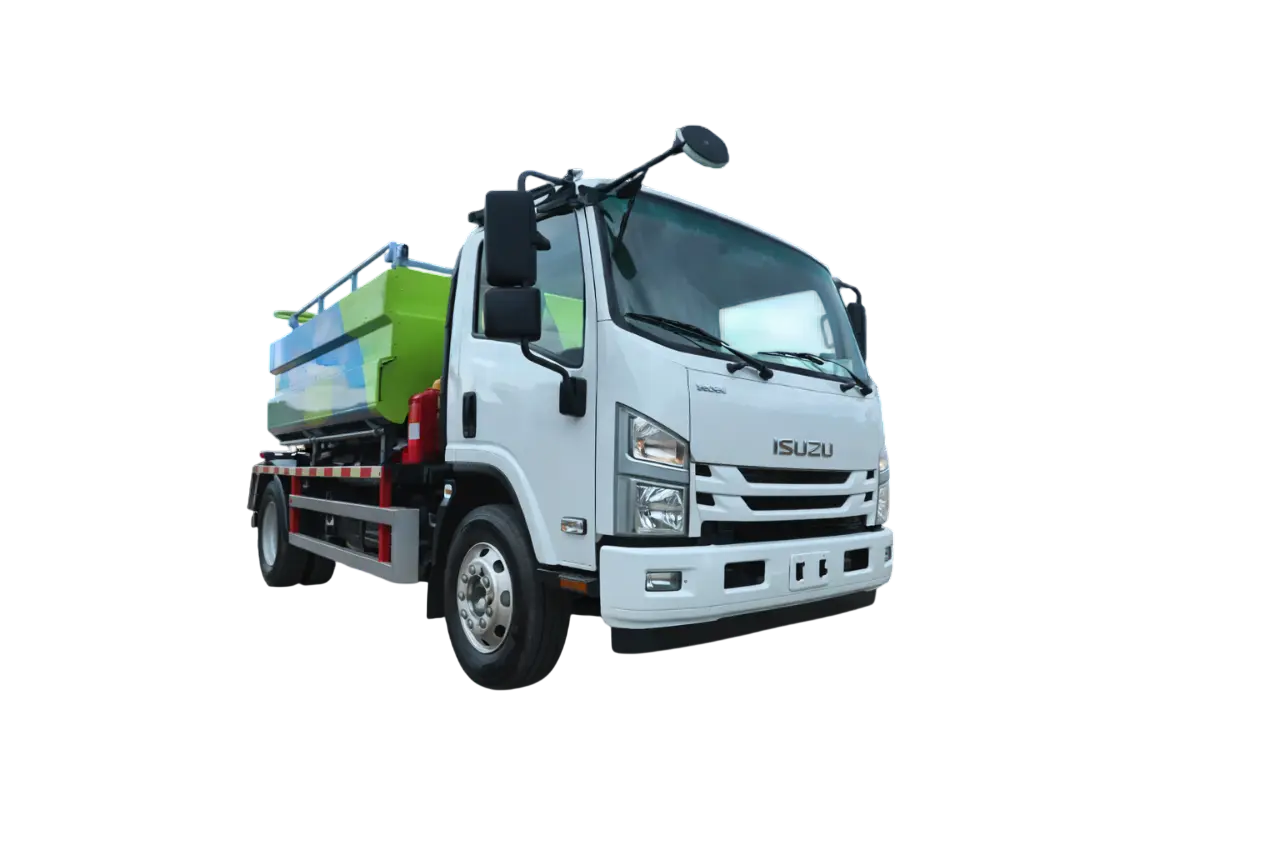 Илосос с размывом (каналопромывочная машина) на шасси ISUZU 4x2 дв 139kw бочка для сточных вод 5м³ чистой воды 3 м³ насос 300 м3/ч насадки до 1000мм