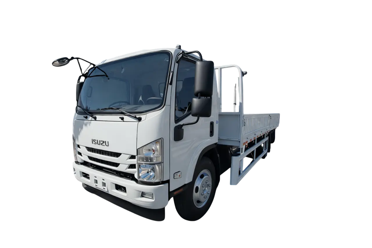 Бортовой грузовик ISUZU 4x2 дв 139kw гп 6т кузов 6200x2400x550