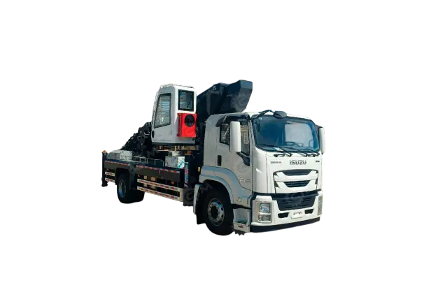 Автовышка WANBANG на шасси ISUZU 4Х4 дв 151Kw высота подъёма 45м
