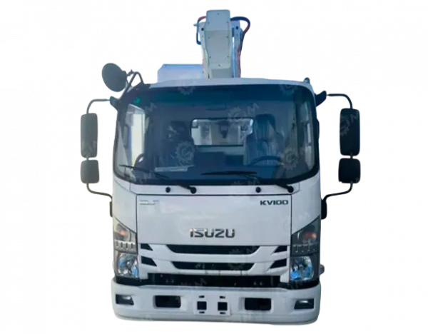 Автовышка WANBANG GKS32 на шасси ISUZU 4Х2 дв 94kw высота подъёма 32м