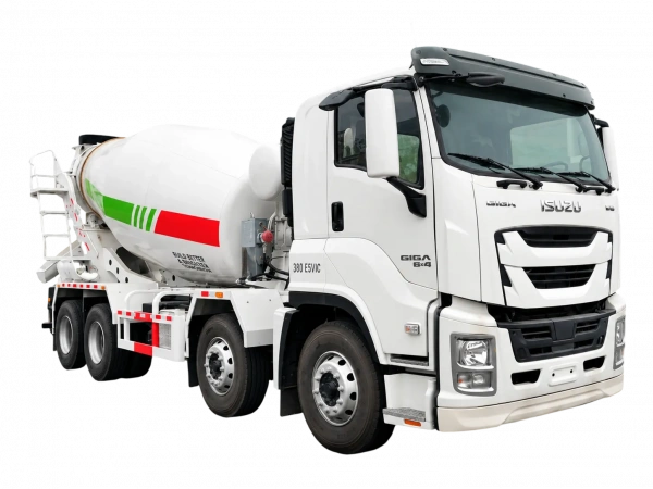 Автобетоносмеситель на шасси ISUZU 8х4 дв 338kw бочка 9 m³ покраска с термоизоляцией подогрев воды
