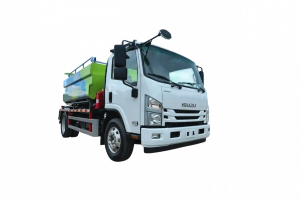 Илосос с размывом (каналопромывочная машина) на шасси ISUZU 4x2 дв 139kw бочка для сточных вод 5м³ чистой воды 3 м³ насос 300 м3/ч насадки до 1000мм