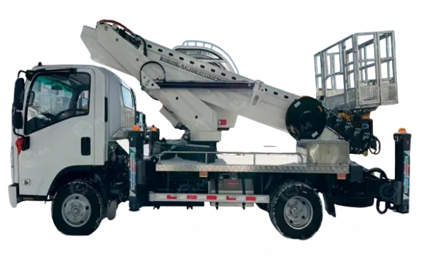 Автовышка WANBANG GKS22 на шасси ISUZU 4Х2 дв 96Kw высота подъёма 22м