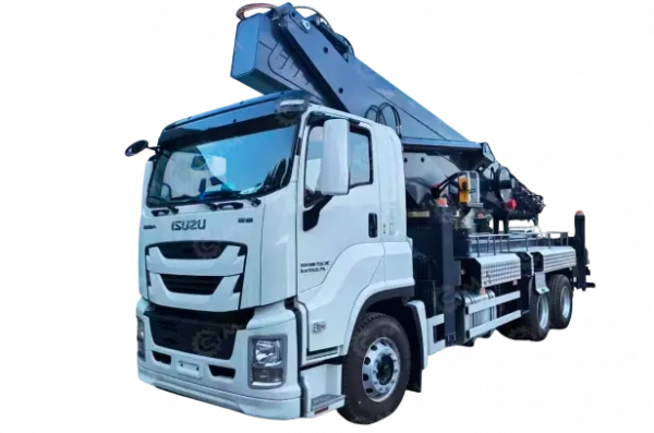 Автовышка VIGRUS на шасси ISUZU 6Х6 дв 221kw высота подъёма 45м