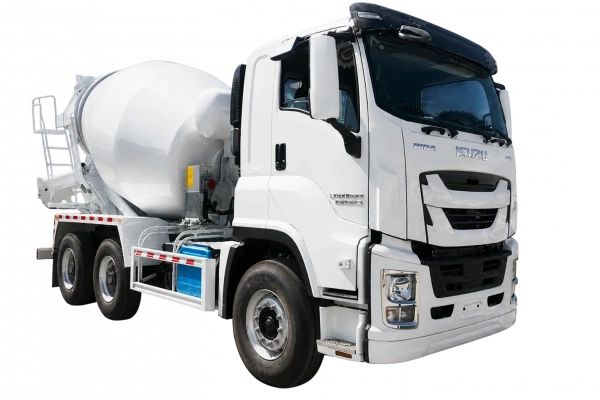 Автобетоносмеситель на шасси ISUZU 6х6 дв 279kw бочка 9 m³