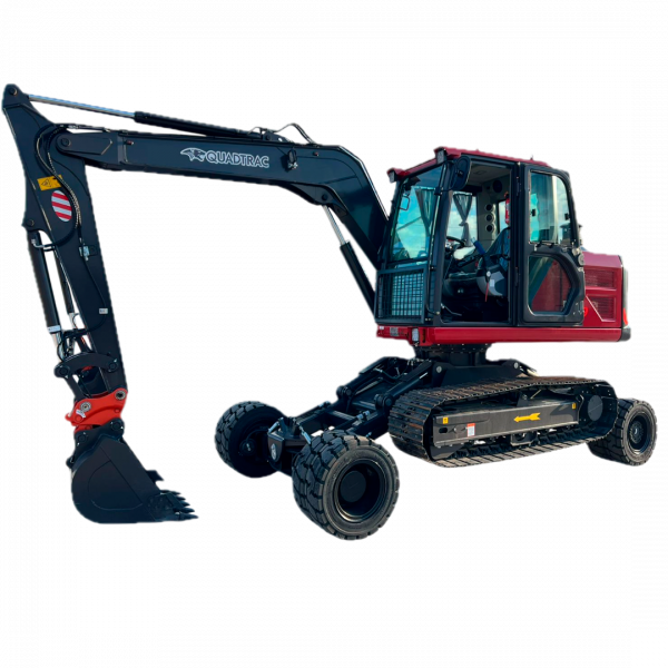 Колёсно-гусеничный экскаватор QUADTRAC X9