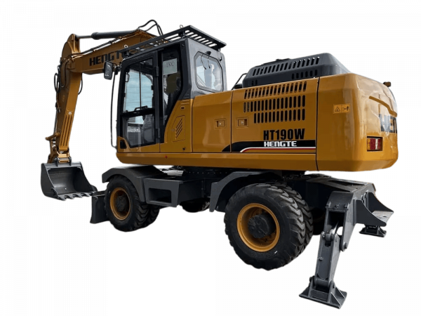 Колесный экскаватор HENGTE HT190W
